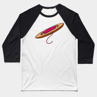 magenta weaving shuttle Baseball T-Shirt